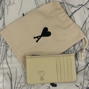 Ami Paris Zipper Card Holder